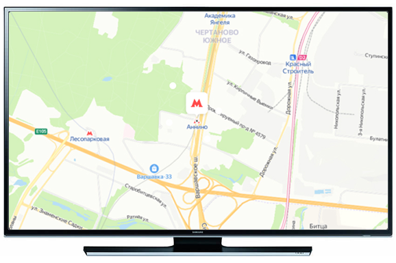 Ремонт телевизоров у метро Аннино