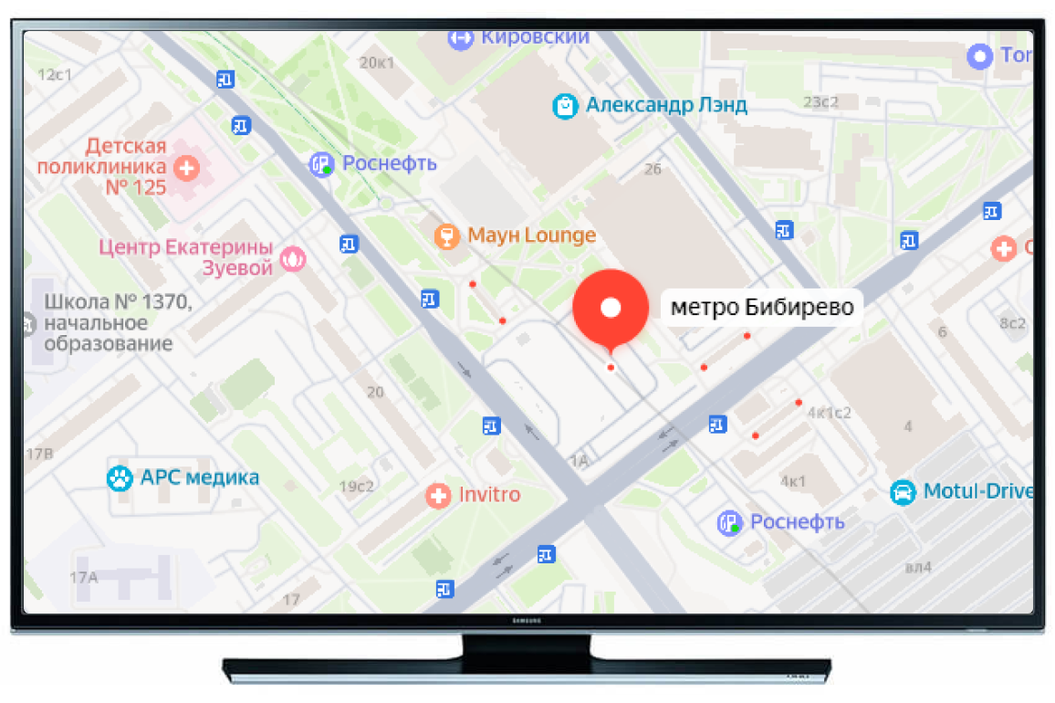 Ремонт телевизоров у метро Бибирево