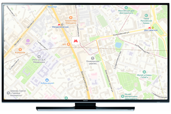 Ремонт телевизоров у метро Новослободская