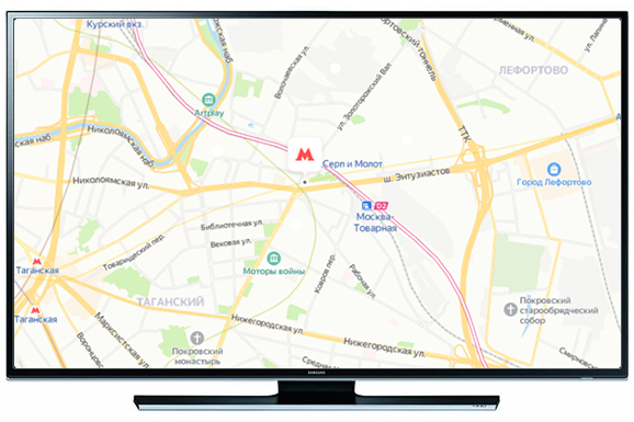 Ремонт телевизоров у метро Площадь Ильича