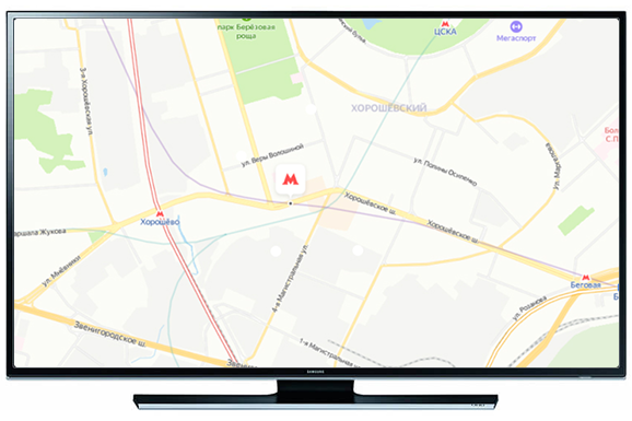 Ремонт телевизоров у метро Полежаевская