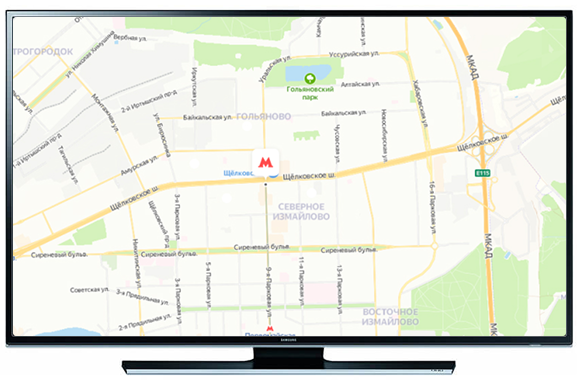 Ремонт телевизоров у метро Щелковская