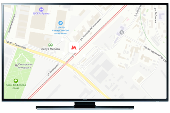 Ремонт телевизоров у метро ЗИЛ